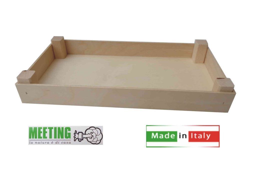 Cestino Pane In Legno Cm.32x17x4,5 Meeting
