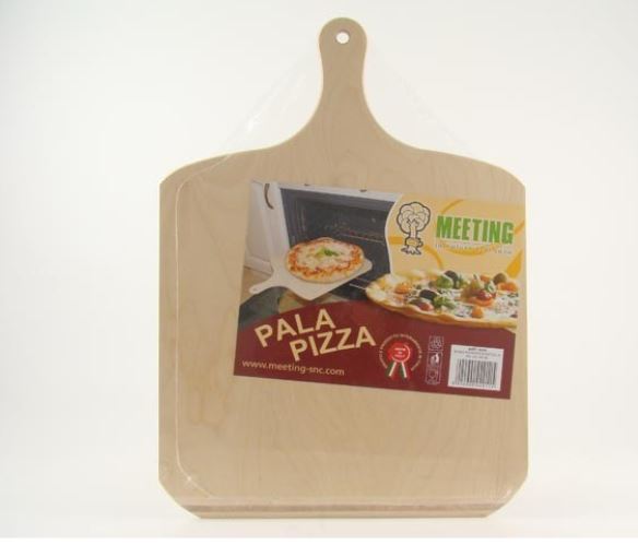 Pala Pizza Multistrato In Legno Di Betulla Cm.49x36 Meeting