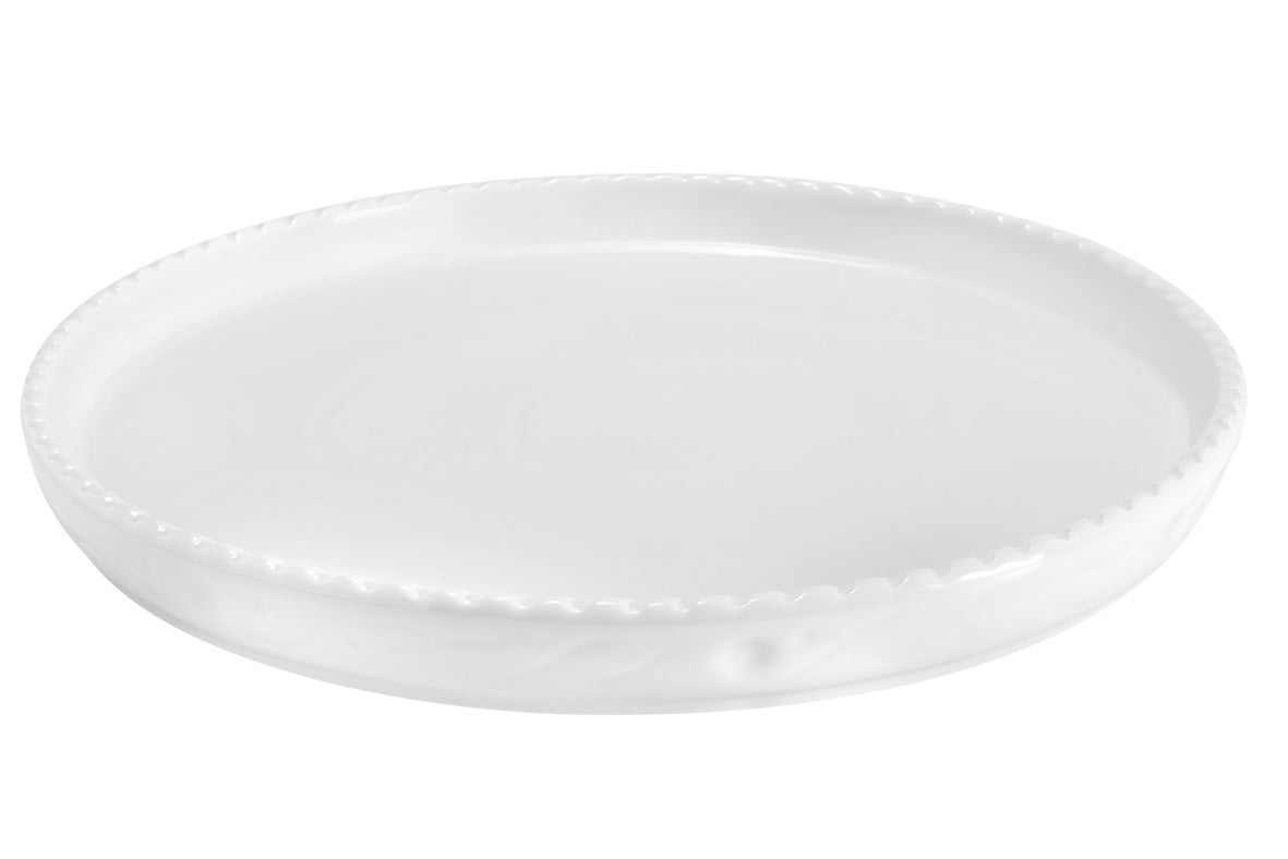 Pirofila Cordonata Rotonda Cm.40x4h