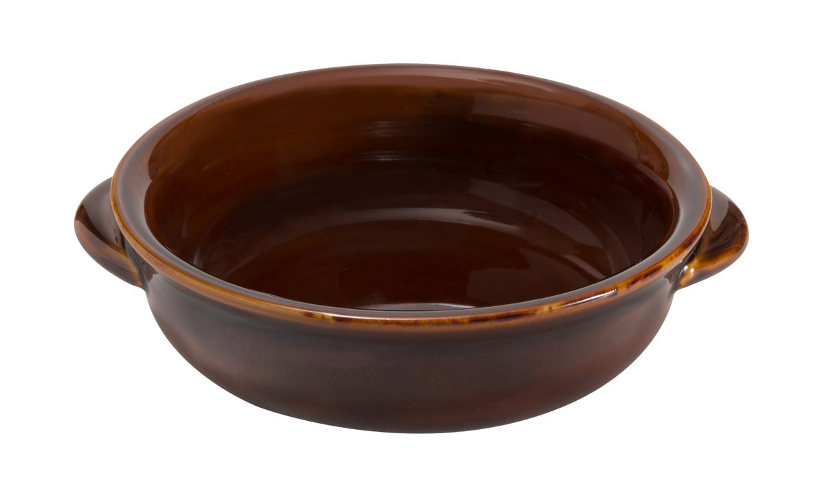 Stone Tegamino Marrone Cm15,5 H5