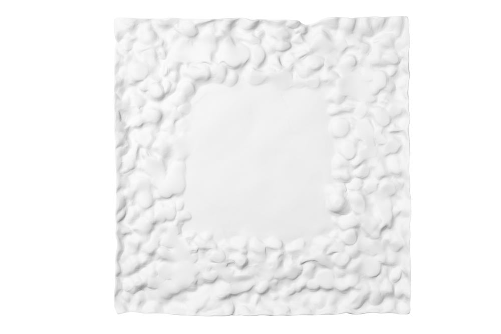 Sumisura Materia Piatto Quadro Cm.23x23 Con Smalto