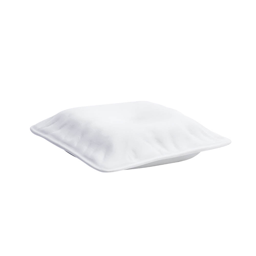 Sumisura Azioni Piatto Cuscino Cm.13,5x13,5x4h Bianco