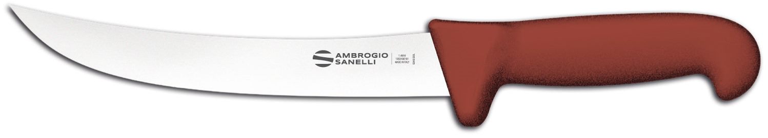 Bbq Coltello Scimitarra Stretto Cm.21