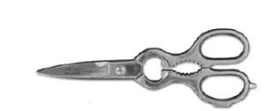 Forbici Cucina Forgiata Inox Cm20,5