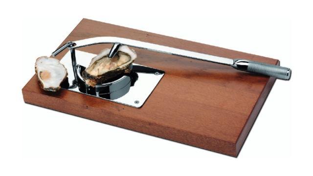Apriostiche A Leva Con Base Noce Cm.41x24