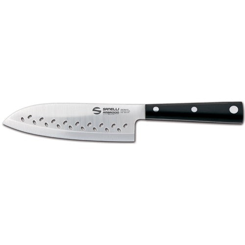 Hasaky Coltello Santoku Cm.16 Lama Con Alveoli