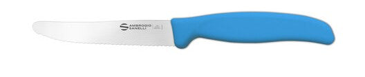 Supra Coltello Tavola Cm.11 Dentato Blu