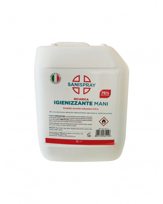 Sanispray Ricarica Per Spray Lt.5 68115