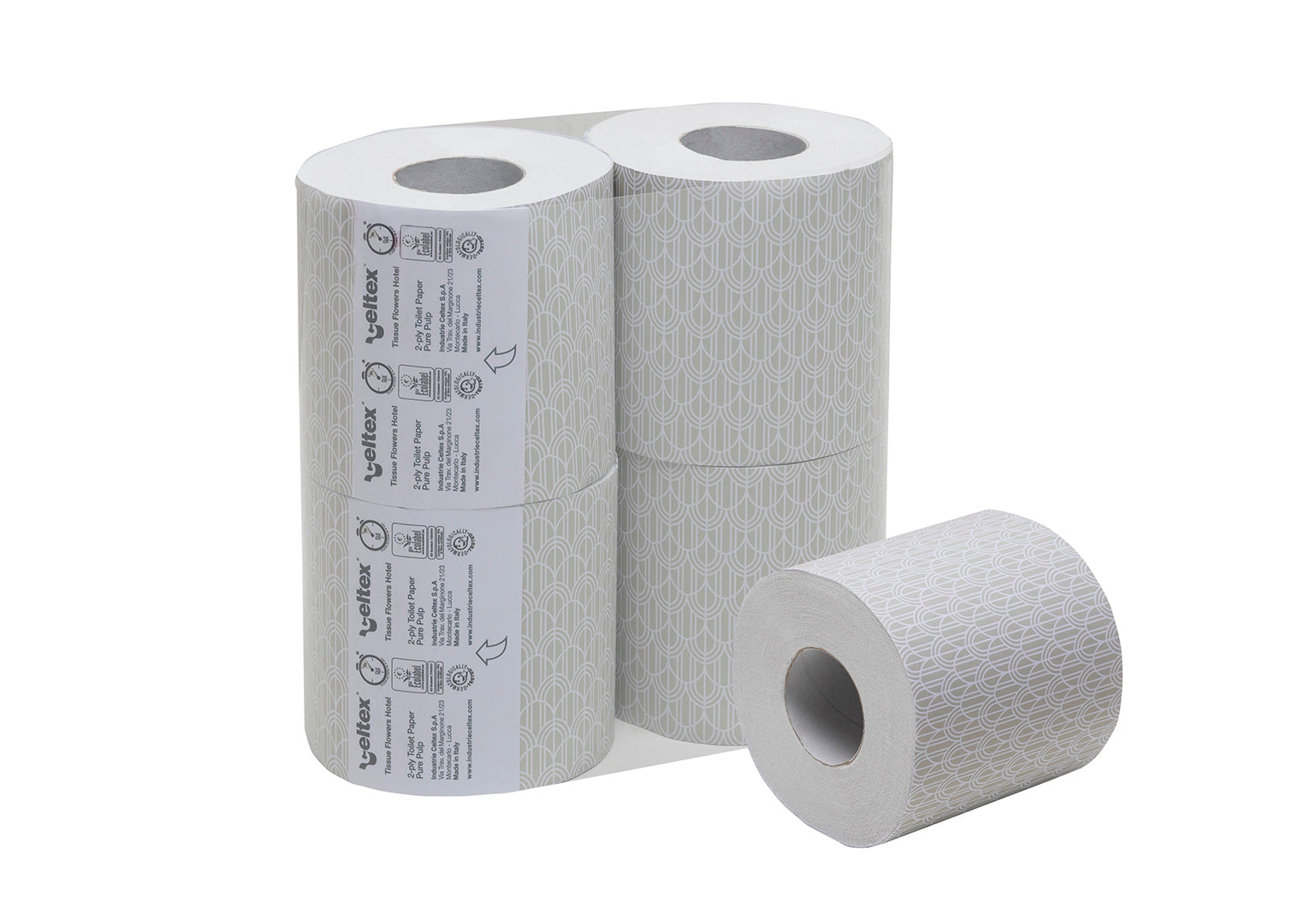 Cf 40 Rotolo Carta Igienica 2 Veli 180 Strappi