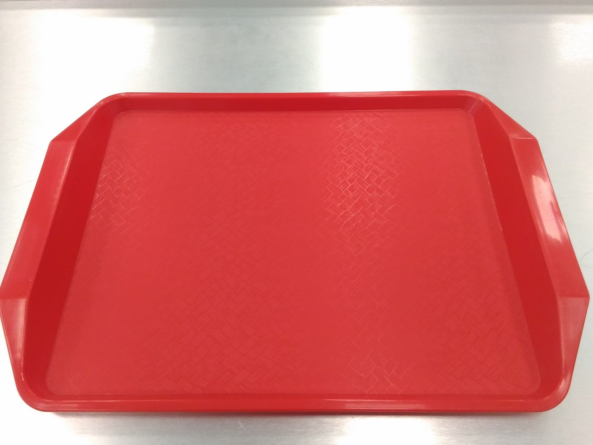 Fast Food Vassoio 12.17 Rosso 061 Mm440x310 Manigliato
