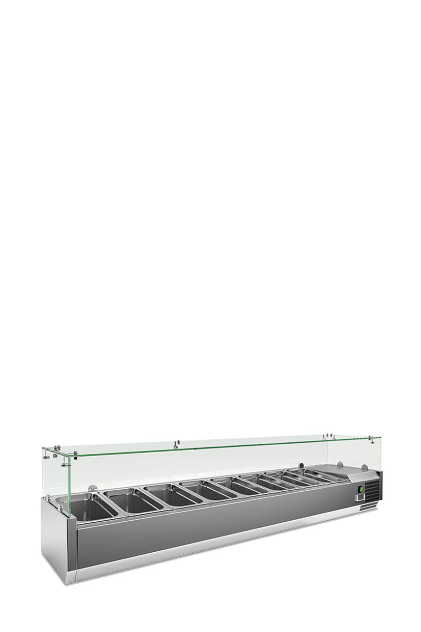 Vetrina refrigerata statica VRX 1800 380 FG