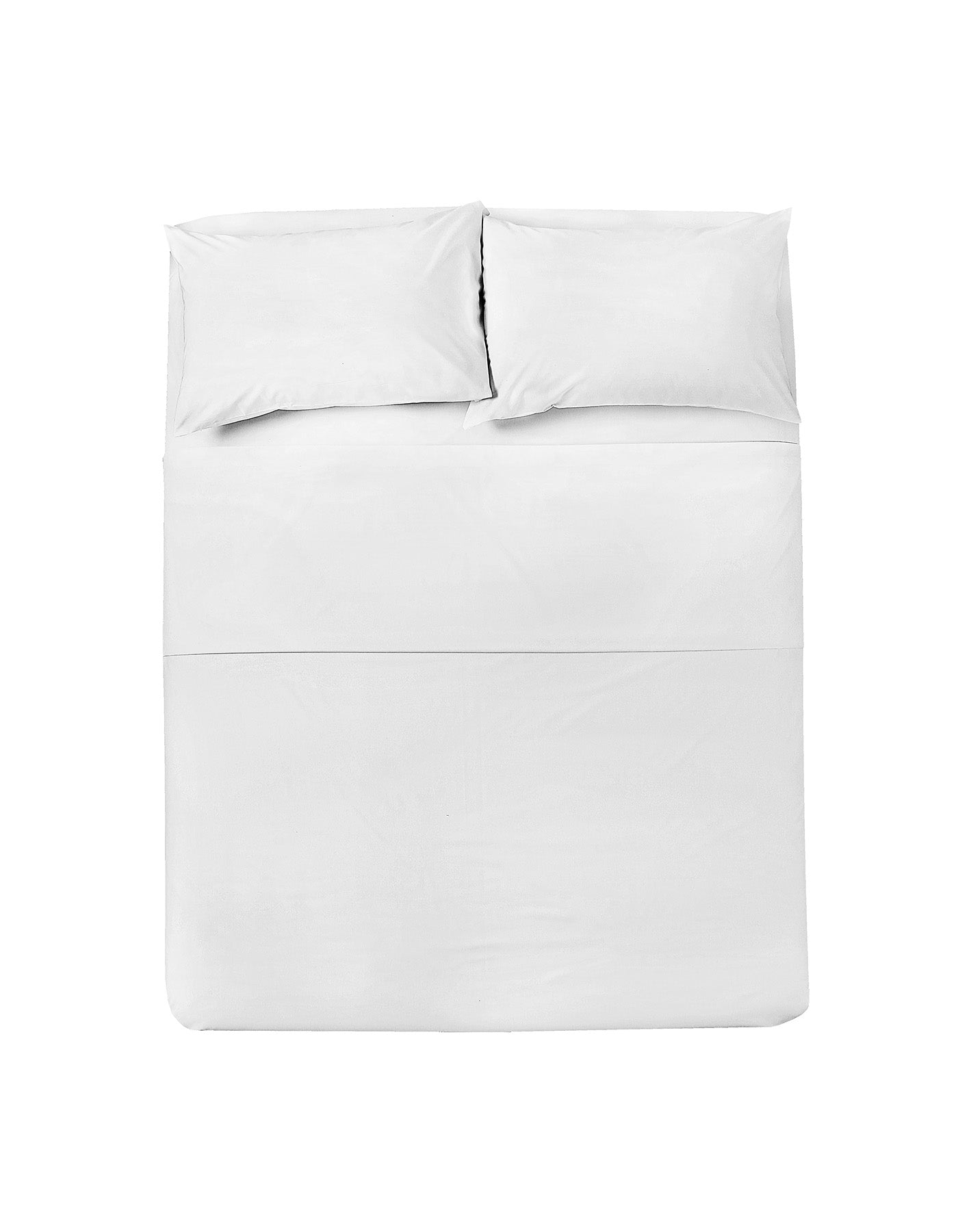 Lenzuolo Matrimoniale Sotto Cm.170x195 Con Angoli Cotone Bianco