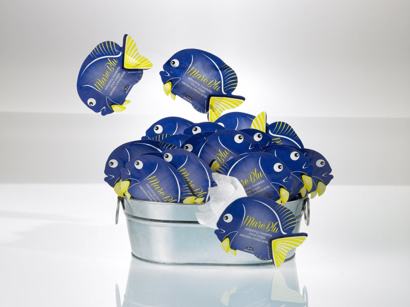 Confezione 80 Salvietta Umidificate Mareblu Pesce