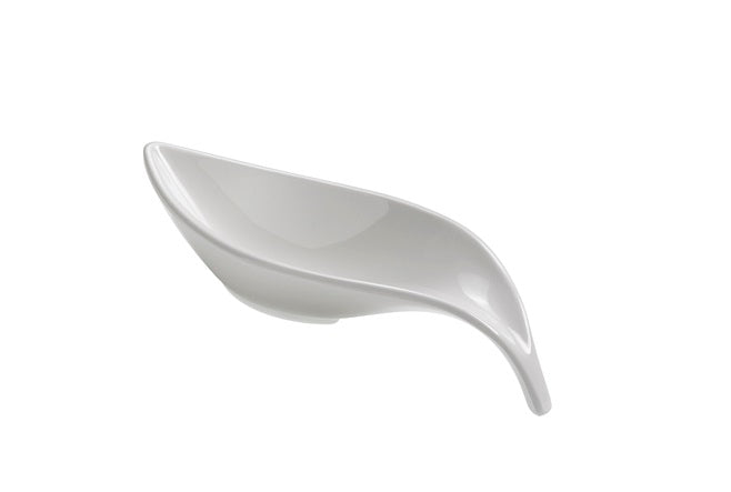 Le Perle Salsiera Cm.21x7x4,5 In Melamina Bianca Leone Decorazioni