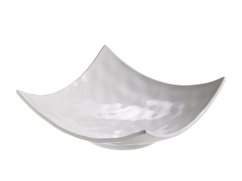 Fruttiera Melamina Cm.29x29x5,5h Bianco