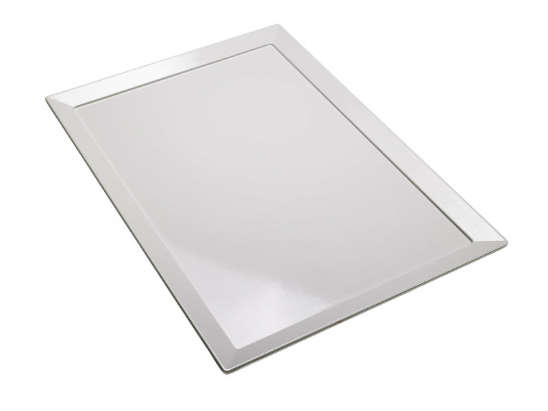 Vassoio Rettangolare 53x32x2,5 Gn 1/1 Bianco Melamina