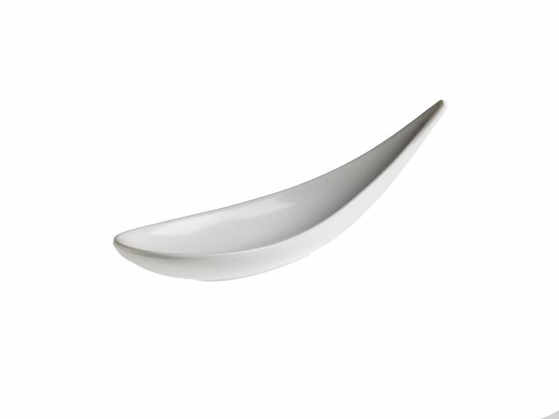 Cucchiaio Finger Cm.14,5x4,5x15h Bianco Melamina