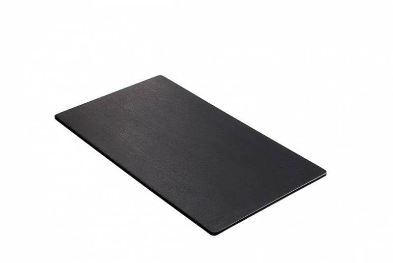 Vassoio Gn 2/4 Cm.53x16x1,5h Melamina Nero