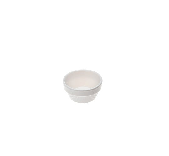 Candy Ciotola Cm.7x3,7h Bianco In Melamina Leone