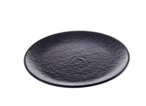 Maya Vassoio Tondo Diametro 39,7x3,4h Nero In Melamina Leone
