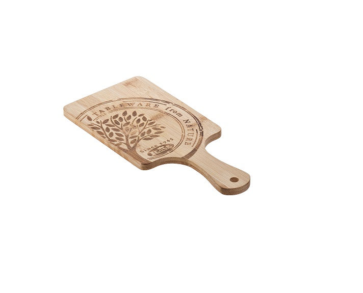 Tagliere Rettangolare Bamboo Naturale Cm.15x30x1h