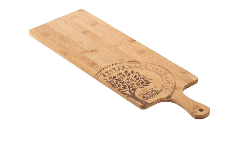 Tagliere Rettangolare Bamboo Naturale Cm.17x50x1h