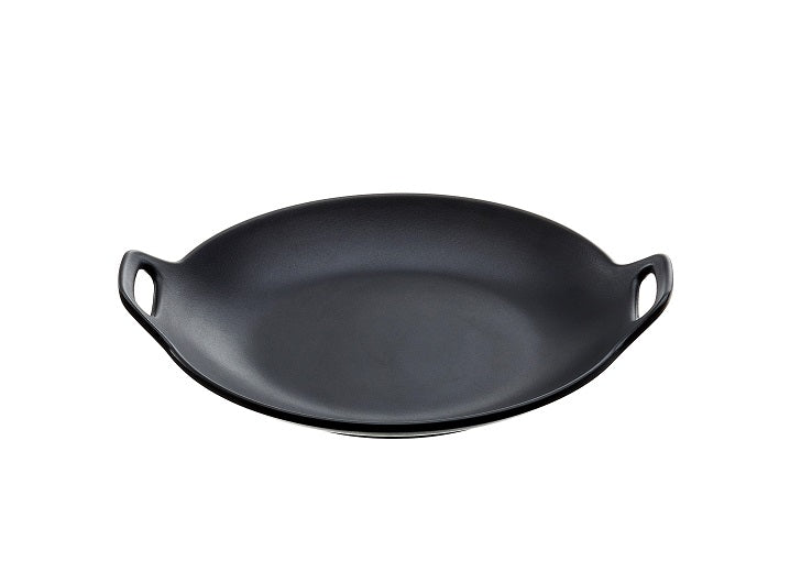 Le Perle Wok 2 Manici Diametro 20x2,5h Nero Melamina