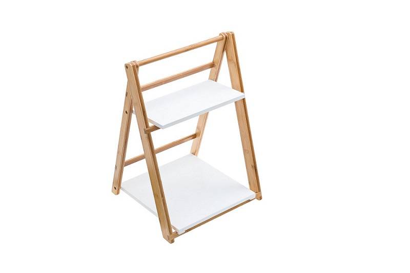 Alzatina Bamboo Cm.31,5x34xh50 Bianco