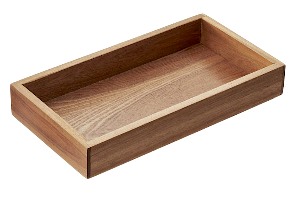 Acacia Tray Supporto/vassoio Cm.32,5x17,6x5,6h Buffet