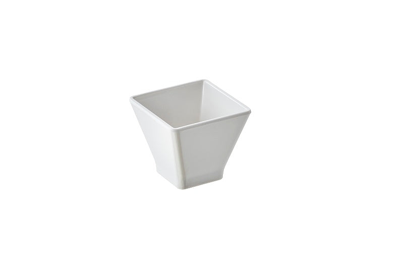 Ciotolina Quadrata Cm.8x8x6,3 Bianco