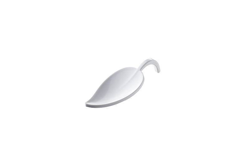 Finger Food Foglia Cm.10,5x4,5x2,2 Bianco