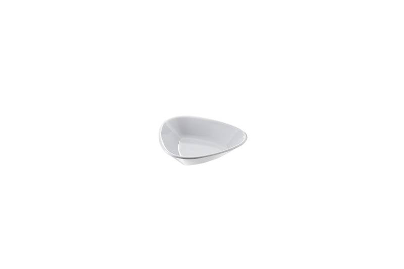 Ciotolina Triangolare Cm.6,9x1,5 Bianco