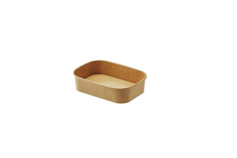 Take Away Cf 24 Insalatiera Rettangolare Ml.500 Avana Cm.17,3x12,3x4h
