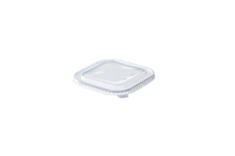 Take Away Cf 24 Tappo Trasparente Insalatiera Quadrata Cm.17x17