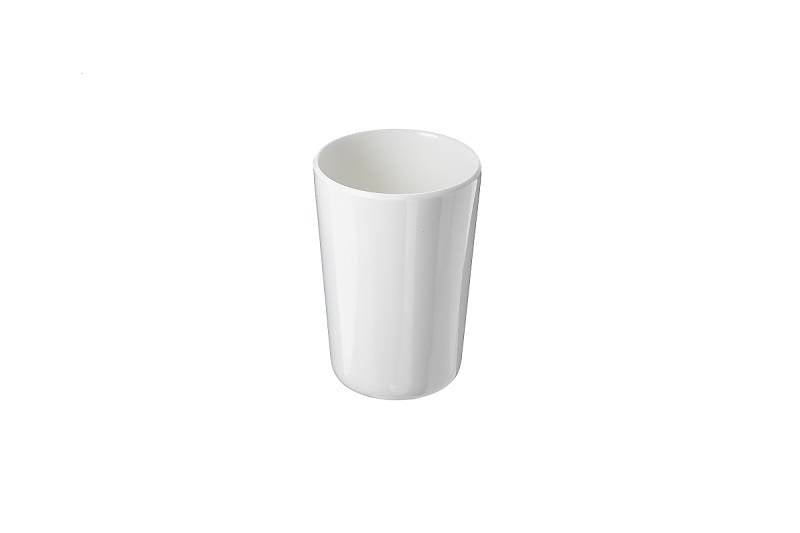 Bicchiere Melamina Bianco Cm.7,5x11h