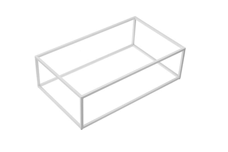 Stand Buffet Metallo Bianco Gn 1/1 Cm.53x32,5x16h