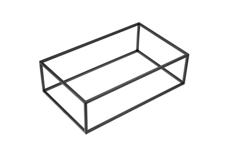 Stand Buffet Metallo Nero Gn 1/1 Cm.53x32,5x16h