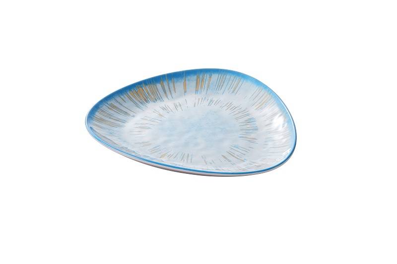 Oceano Piatto Triangolare Cm.26,5x26,5x2,5h Melamina