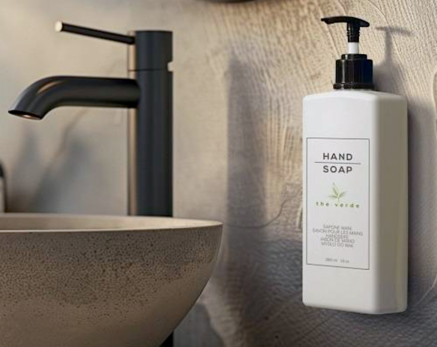 Dispenser Sapone Mani Ml.380 The Verde Bianco