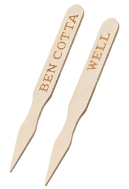 Cf 250 Marcatore Legno Cm.9  Vegano  Doppio Lato
