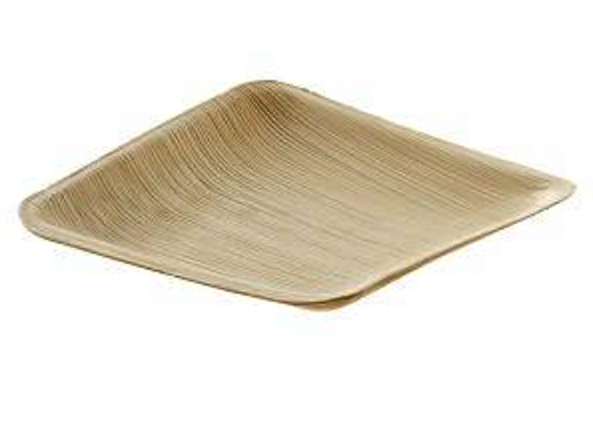 Foglia Di Palma Cf 12 Piatto Cm.14x14