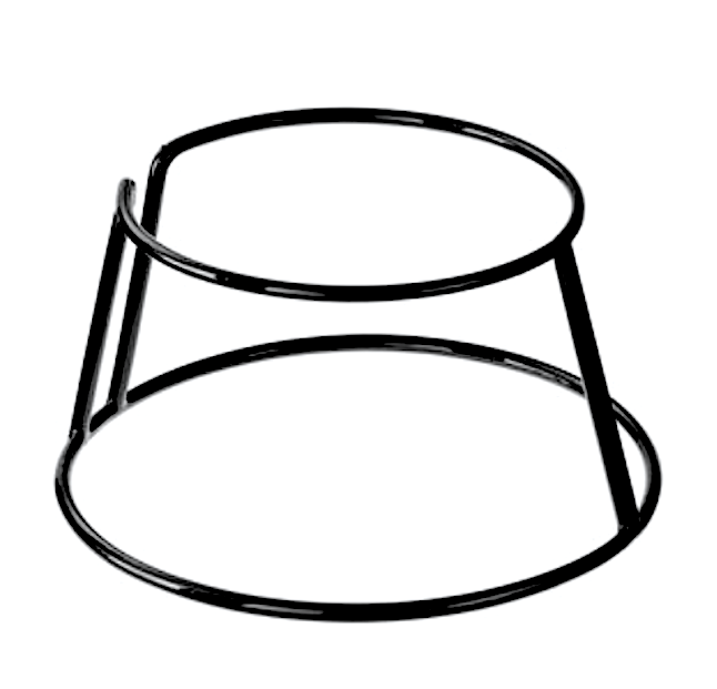 Stand Metallo Nero Cm.30,5x15,8h Compatibile Con Piatti T8279/t8281