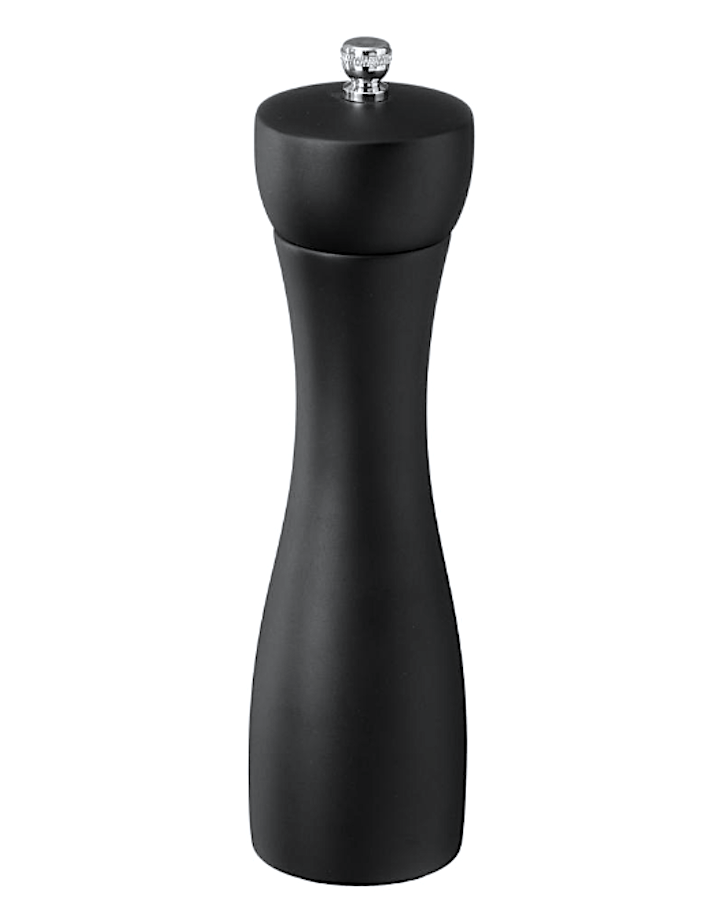 Macina Pepe/sale Cm.20 Legno Verniciato Nero