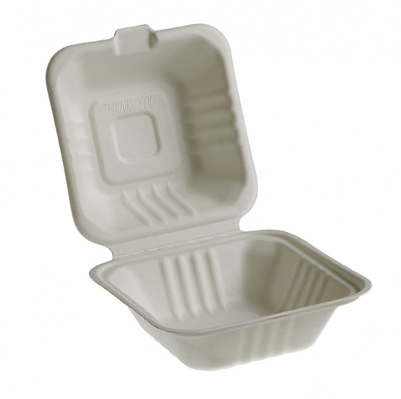 Confezione 50 Box Hamburger Cm.15x15 Leone