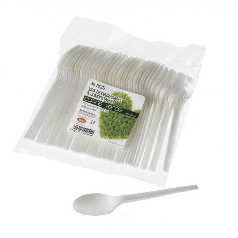 Cf 50 Cucchiaio Bio 16cm Leone Srl