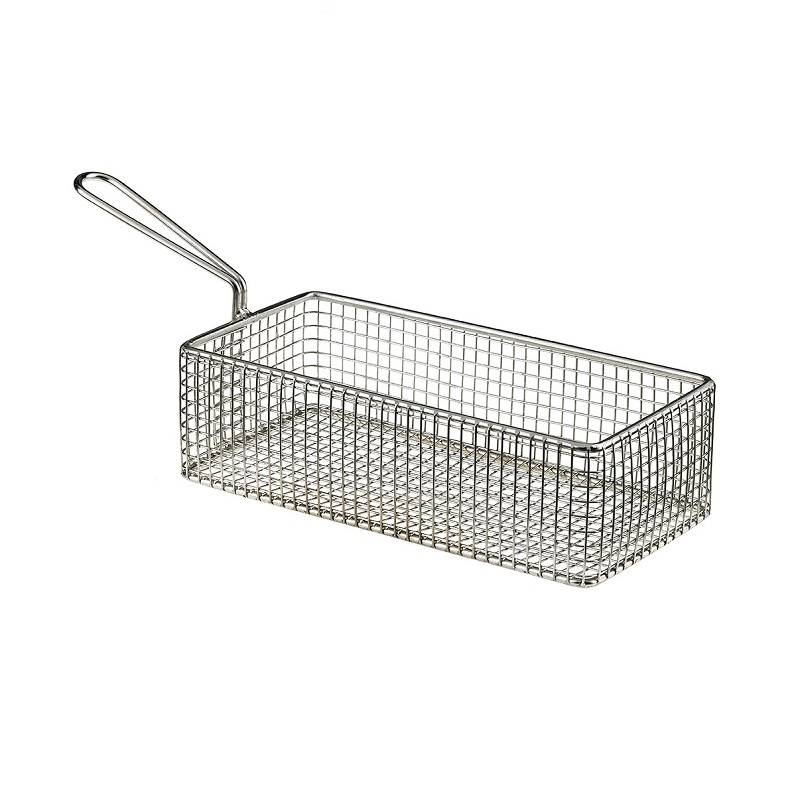 Cestello Acciaio Inox Cm.21x10x6h