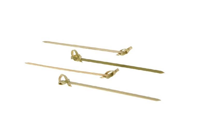 Confezione 100 Spiedi In Bamboo Cm.7 Deco Naturale