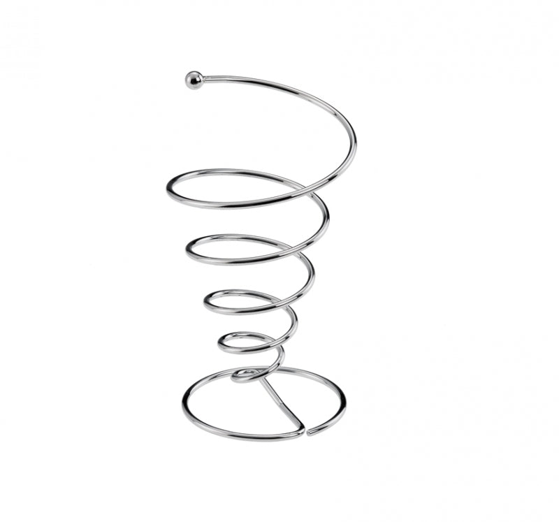 Portacono A Spirale In Acciaio Inox Cm.7x14,5h
