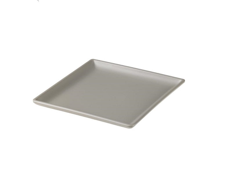 Le Perle Vassoio Quadr.17x17x1,8 Grigio Chiaro Melamina