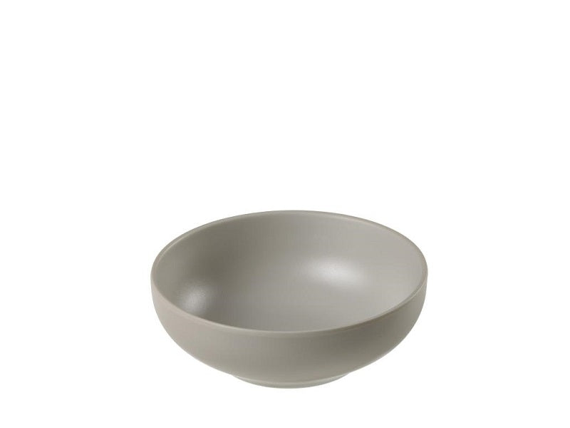 Ciotola Tonda Cm.14x14x5,5h Grigio Chiaro Melamina